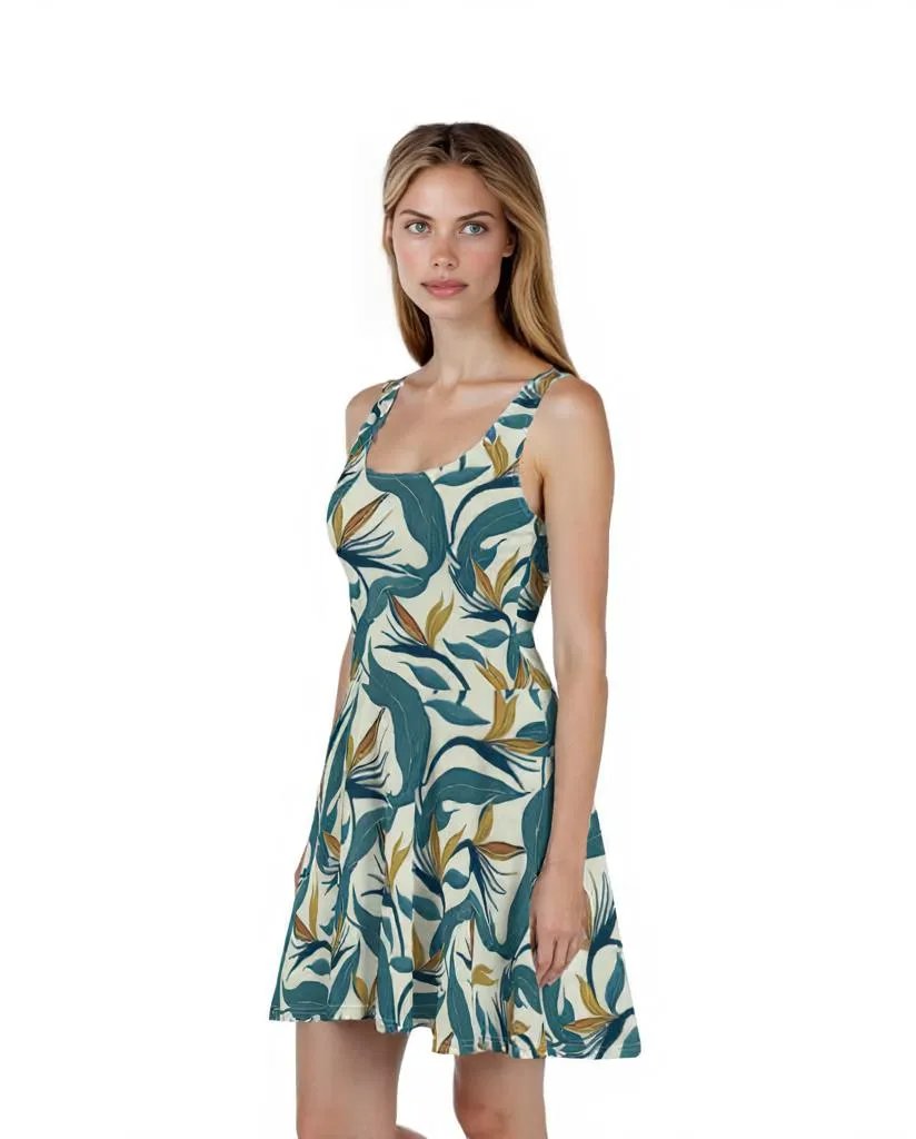 Kahala Ripple - Hawaiian Dress