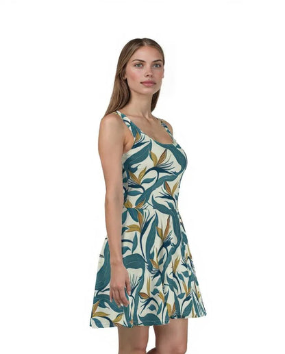 Kahala Ripple - Hawaiian Dress