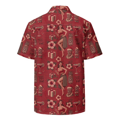 Mele Kalikimaka Luau - Christmas Hawaiian Shirt