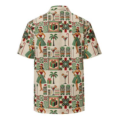 Tiki Christmas - Christmas Hawaiian Shirt