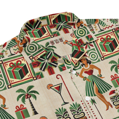 Tiki Christmas - Christmas Hawaiian Shirt