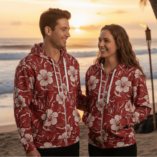 Oahu Vibes - Zip Hoodie