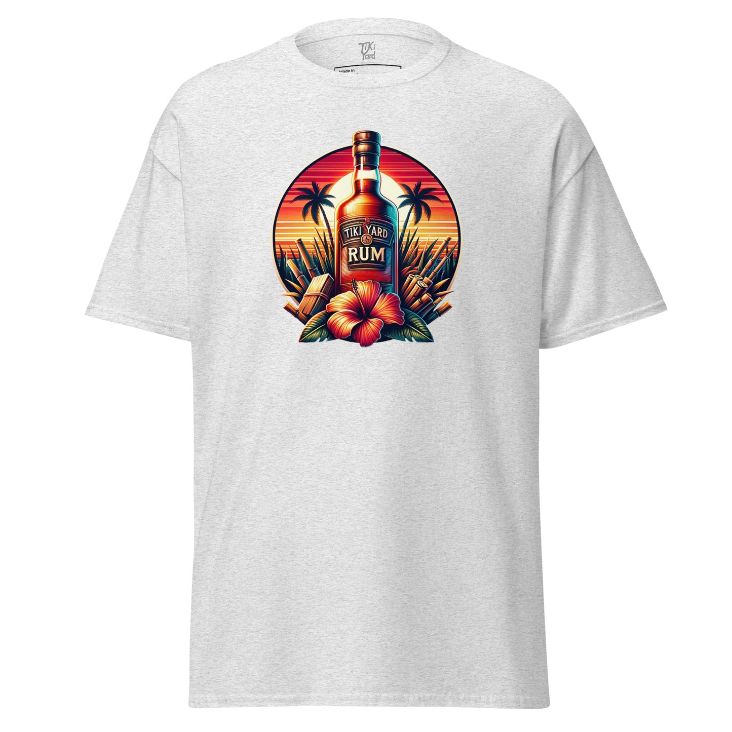 Tiki Yard Rum - Men's T-Shirt