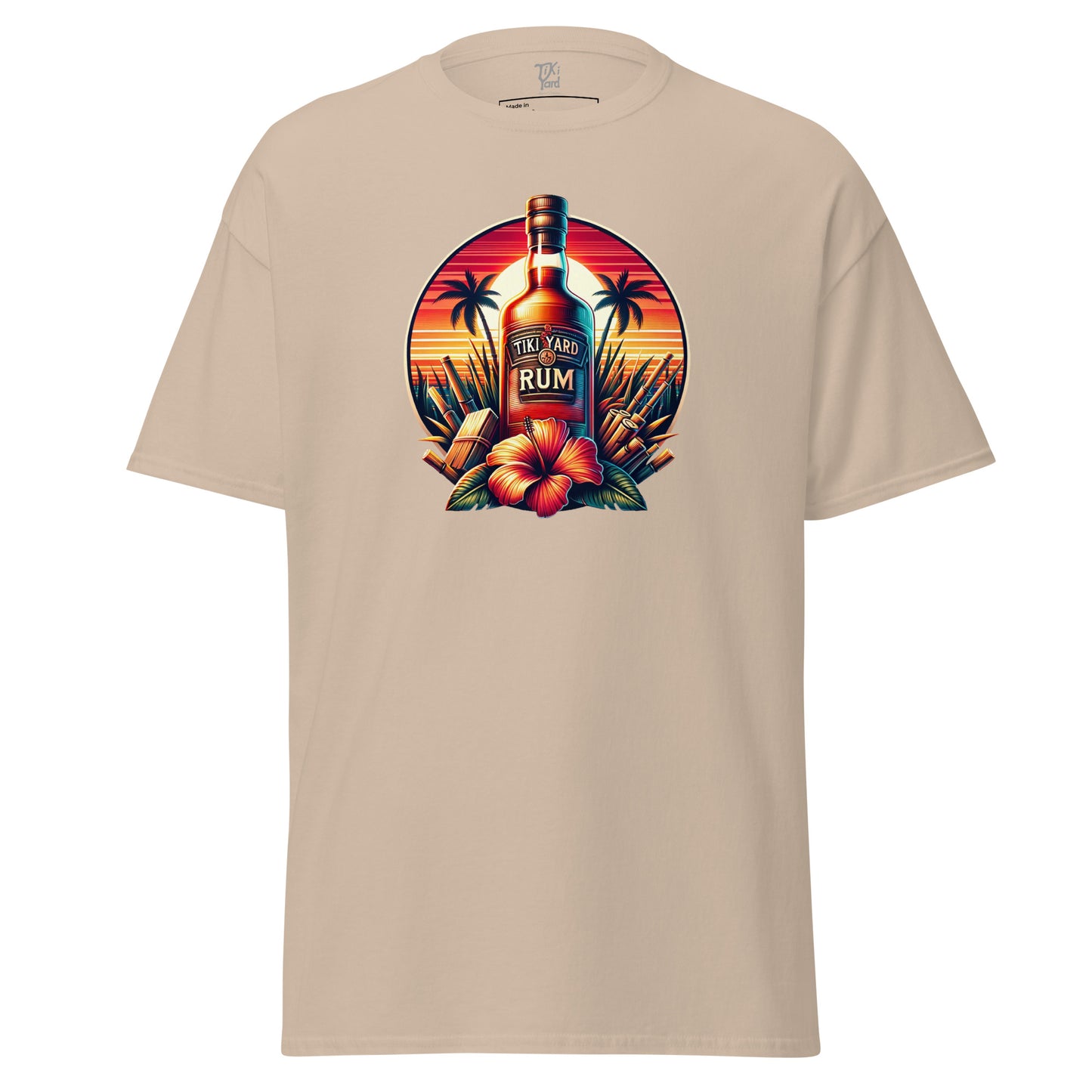 Tiki Yard Rum - Men's T-Shirt