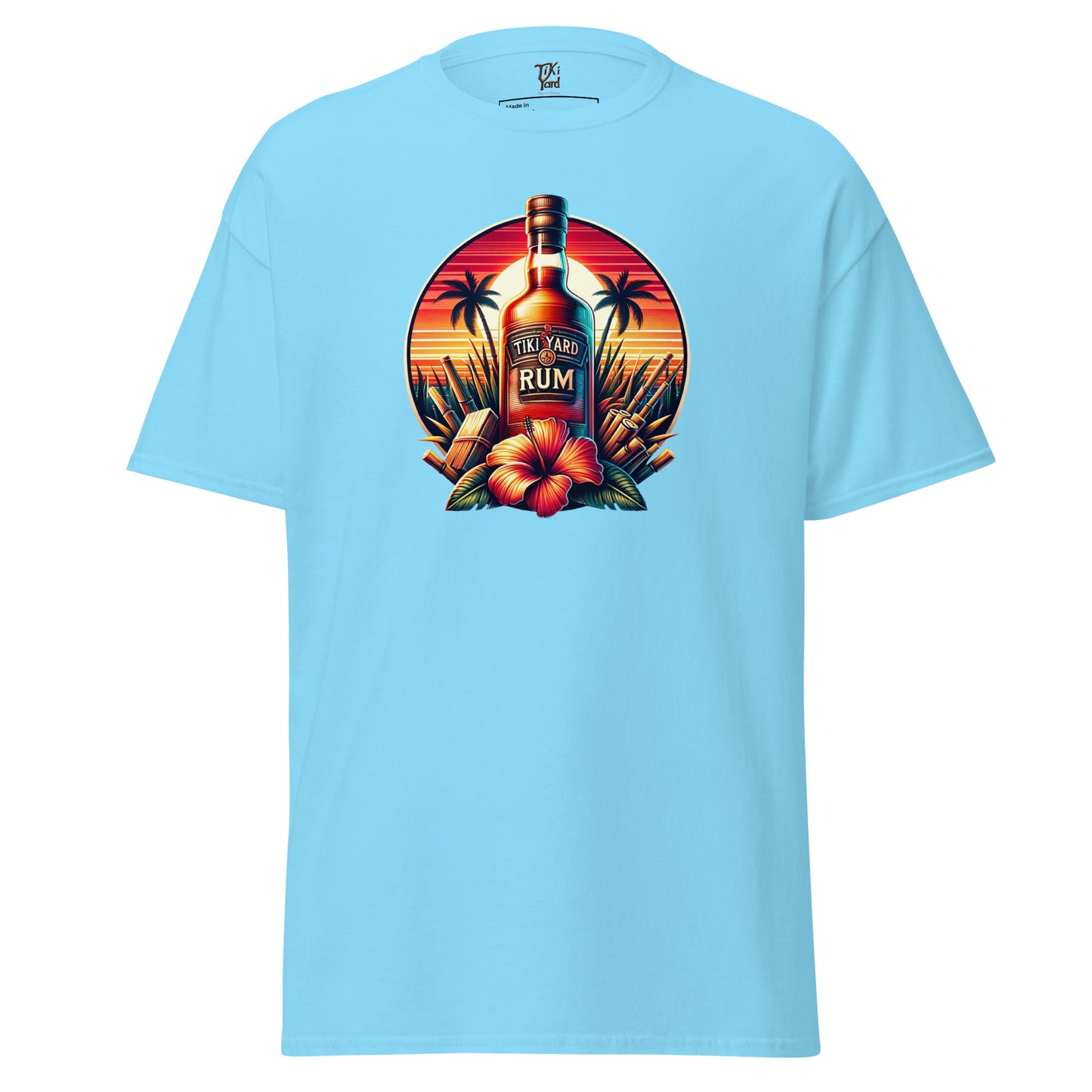 Tiki Yard Rum - Men's T-Shirt