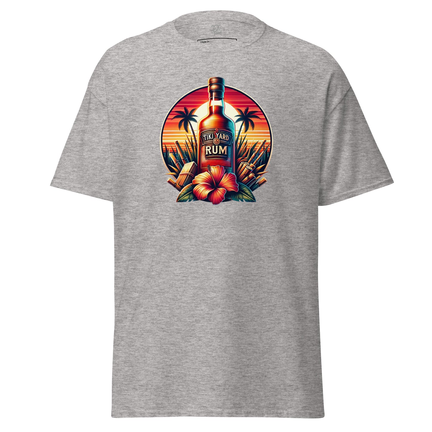 Tiki Yard Rum - Men's T-Shirt