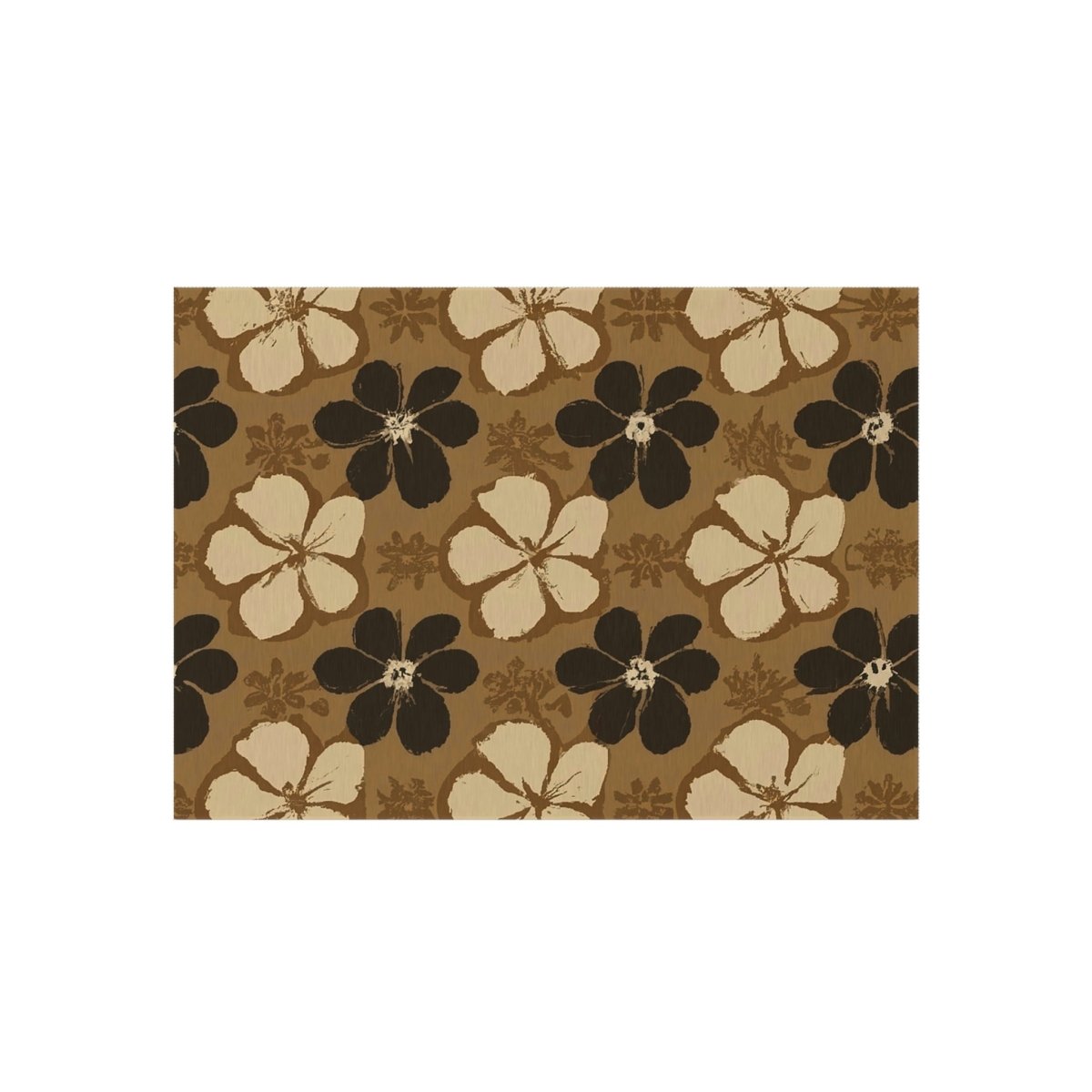 Tapa Flora - Outdoor Rug - The Tiki Yard - Outdoor Rugs