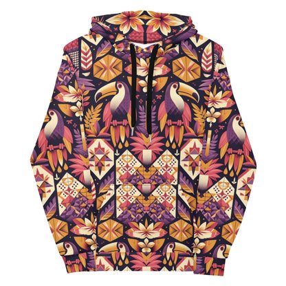 Toucan Serenade - Women's Hoodie - The Tiki Yard - Women's Hawaiian Hoodie