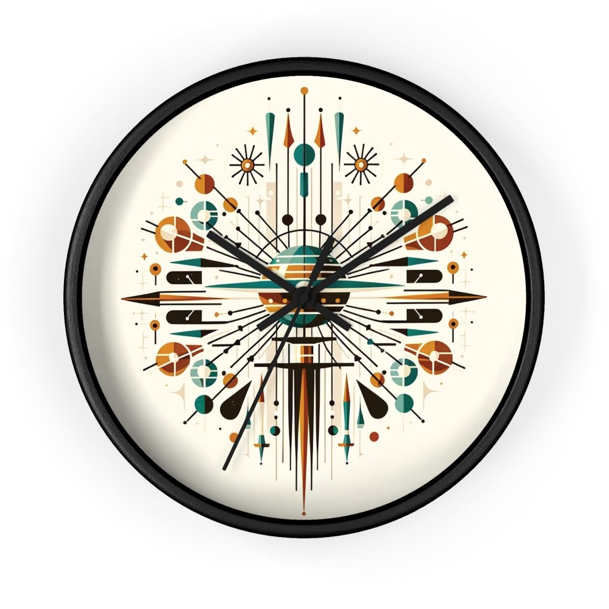 Atomic Cafe - Wall Clock - The Tiki Yard - Wall Clocks