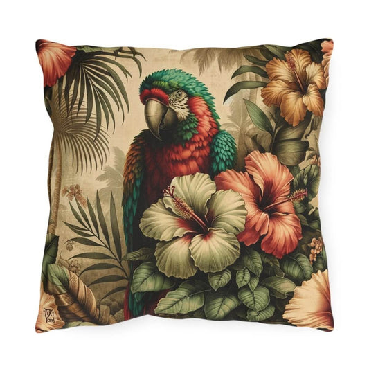 Island Huakaʻi - Outdoor Throw Pillow - The Tiki Yard - Outdoor Throw Pillows