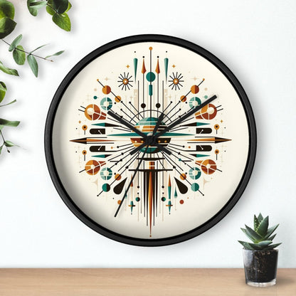 Atomic Cafe - Wall Clock - The Tiki Yard - Wall Clocks