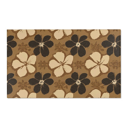 Tapa Flora - Area Rug - The Tiki Yard - Area Rugs