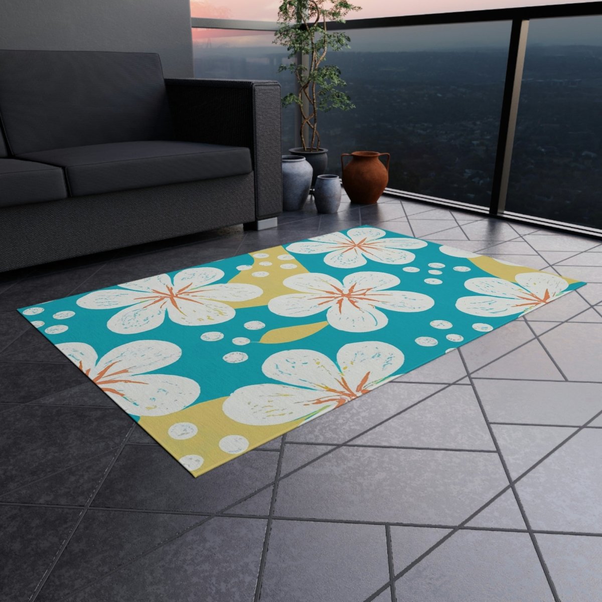 Tiki Escape - Outdoor Rug - The Tiki Yard - Outdoor Rugs