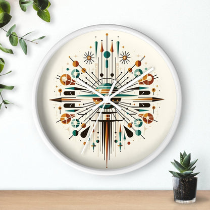 Atomic Cafe - Wall Clock - The Tiki Yard - Wall Clocks