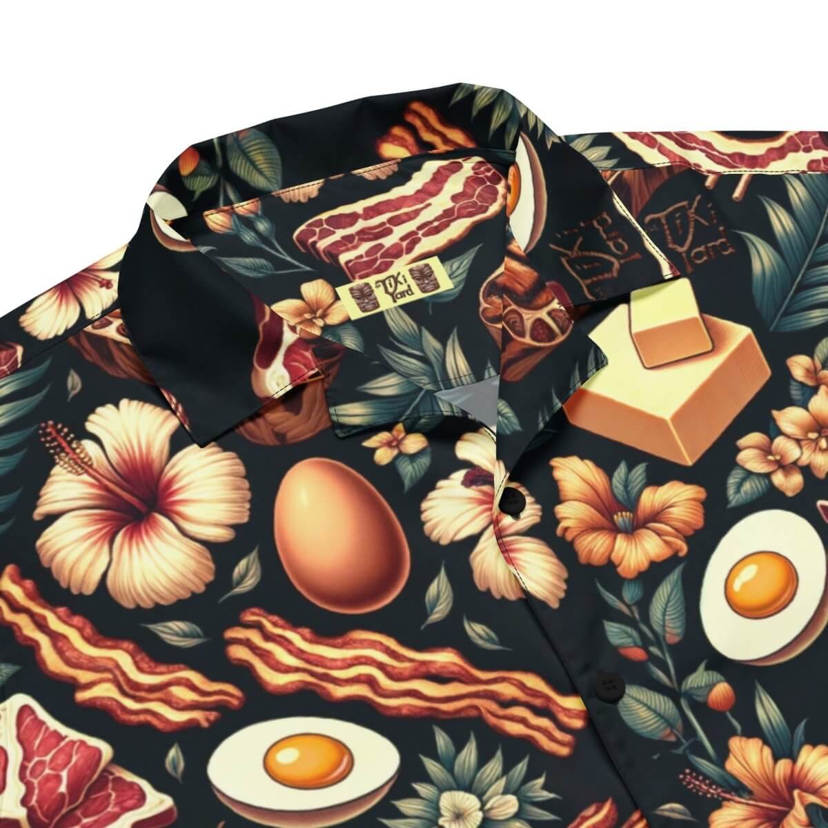 Beef Butter Bacon Eggs Hawaiian Shirt