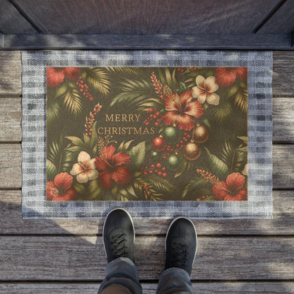 Hanalei Christmas - Doormat - The Tiki Yard - Home Decor