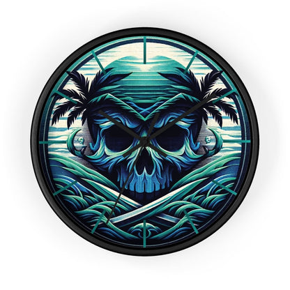 Pacific Phantom - Wall Clock - The Tiki Yard - Wall Clocks