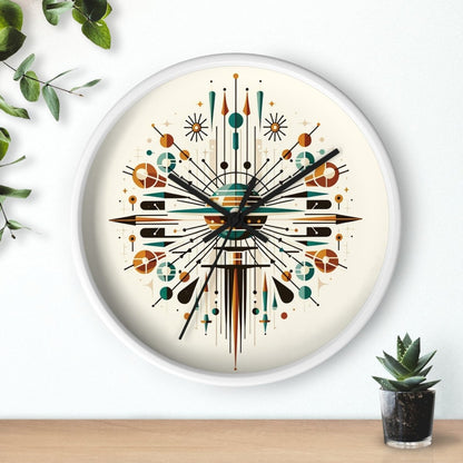 Atomic Cafe - Wall Clock - The Tiki Yard - Wall Clocks