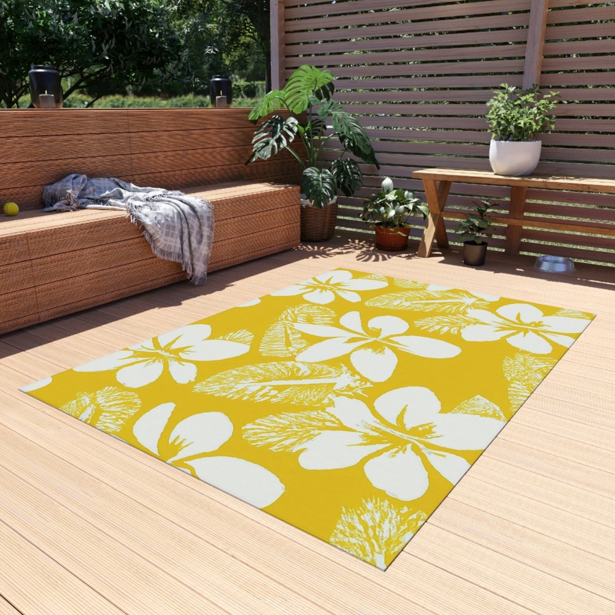 Summer Oasis - Outdoor Rug - The Tiki Yard - Outdoor Rugs