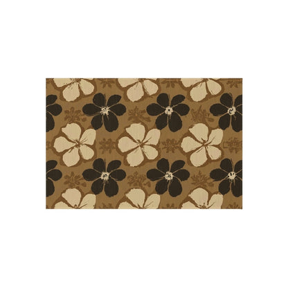 Tapa Flora - Outdoor Rug - The Tiki Yard - Outdoor Rugs