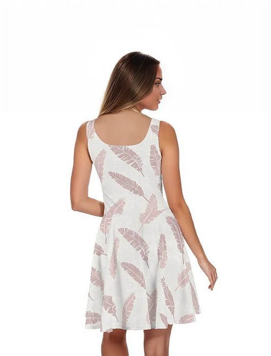 Hilo Caress - Hawaiian Dress - The Tiki Yard - Women's Hawaiian Skater Dress