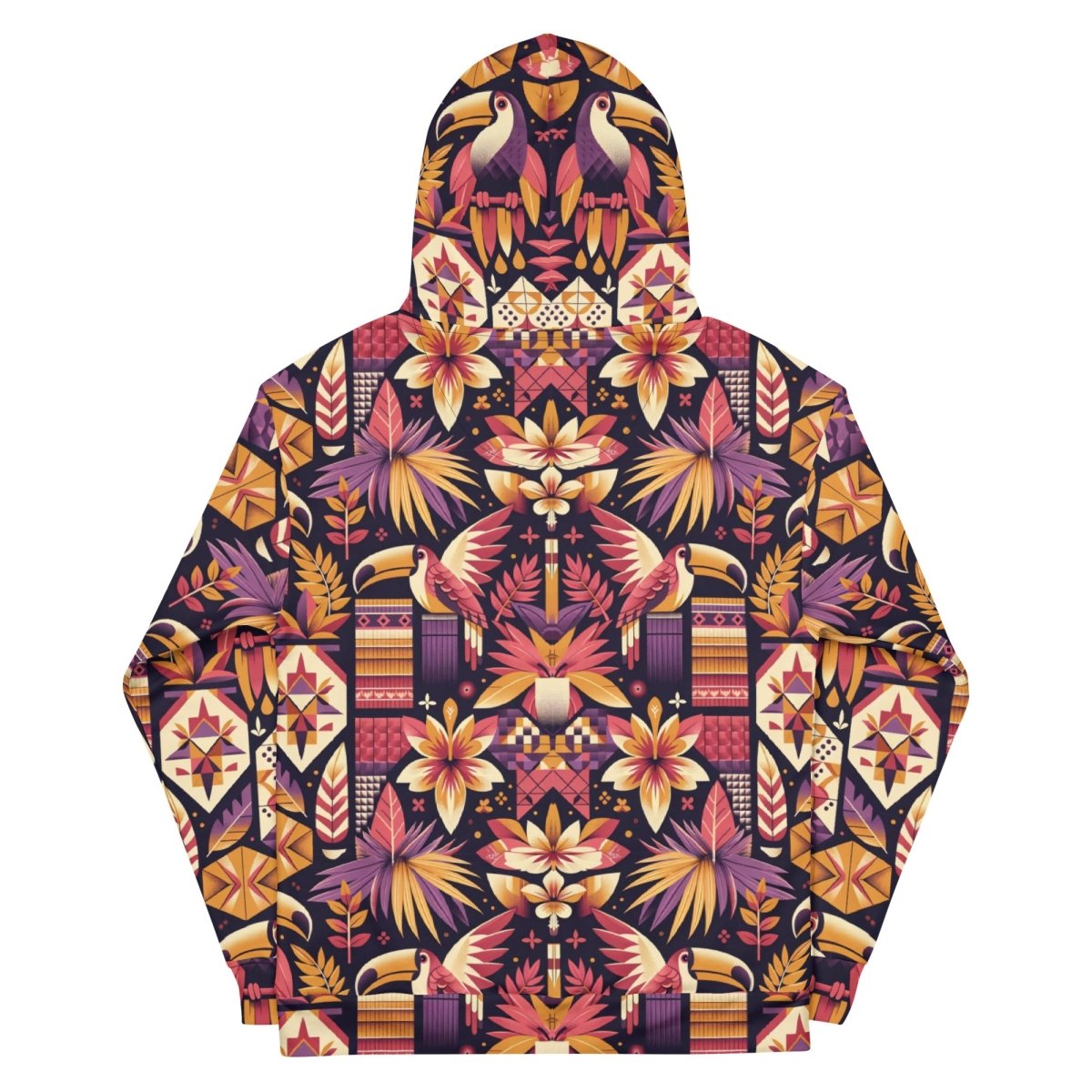 Toucan Serenade - Women's Hoodie - The Tiki Yard - Women's Hawaiian Hoodie