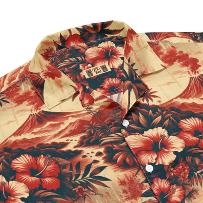 Lava Flow - Hawaiian Shirt - The Tiki Yard - Men's Hawaiian Shirt