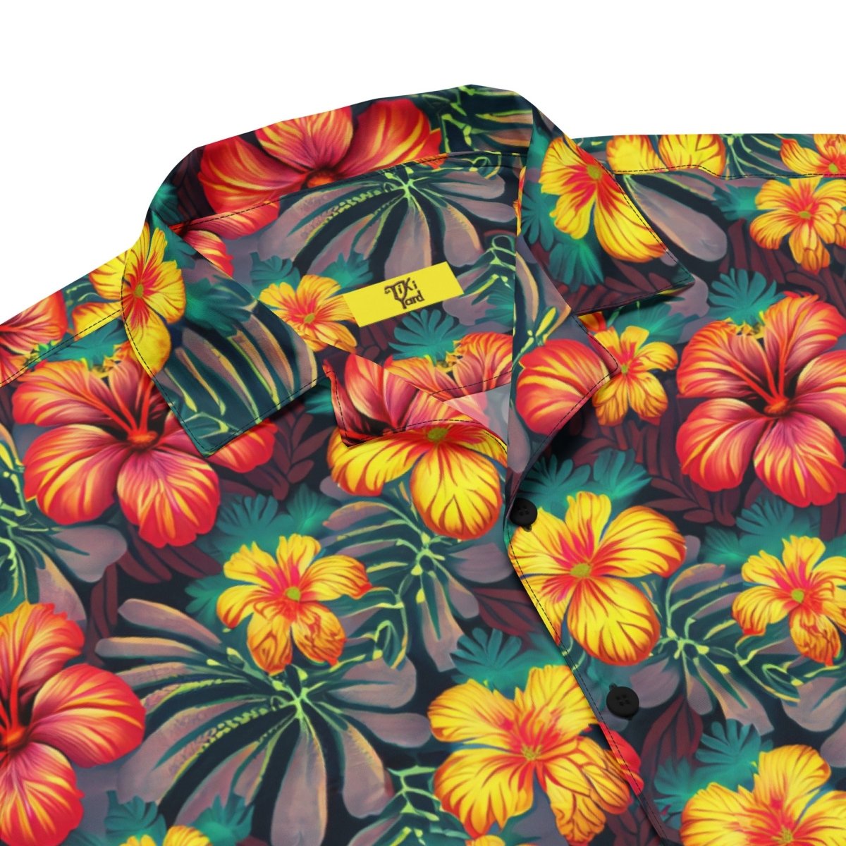 Sunset Lei - Hawaiian Shirt - The Tiki Yard - Men's Hawaiian Shirt