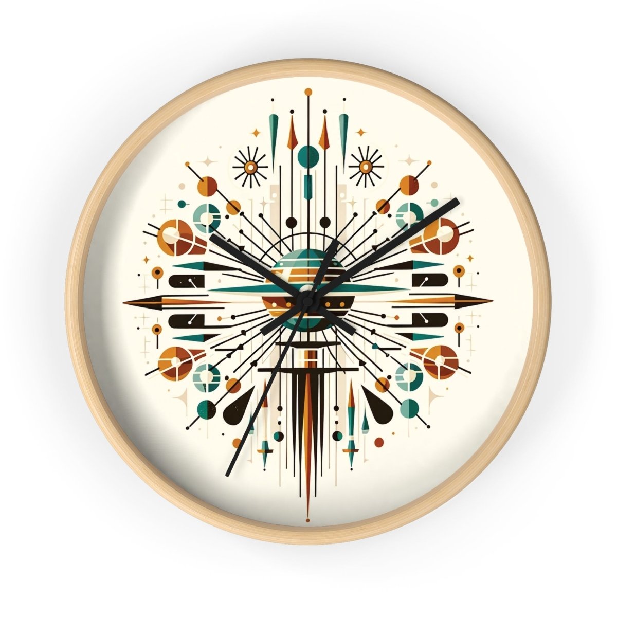 Atomic Cafe - Wall Clock - The Tiki Yard - Wall Clocks