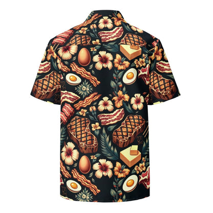 Beef, Butter, Bacon & Eggs - Hawaiian Shirt - The Tiki Yard - Men's Hawaiian Shirt