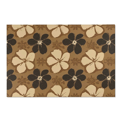 Tapa Flora - Area Rug - The Tiki Yard - Area Rugs