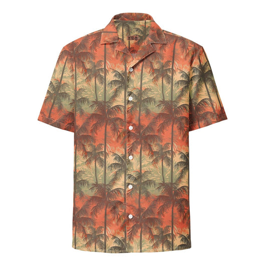 Sunset Palms - Hawaiian Shirt - The Tiki Yard - Men's Hawaiian Shirt