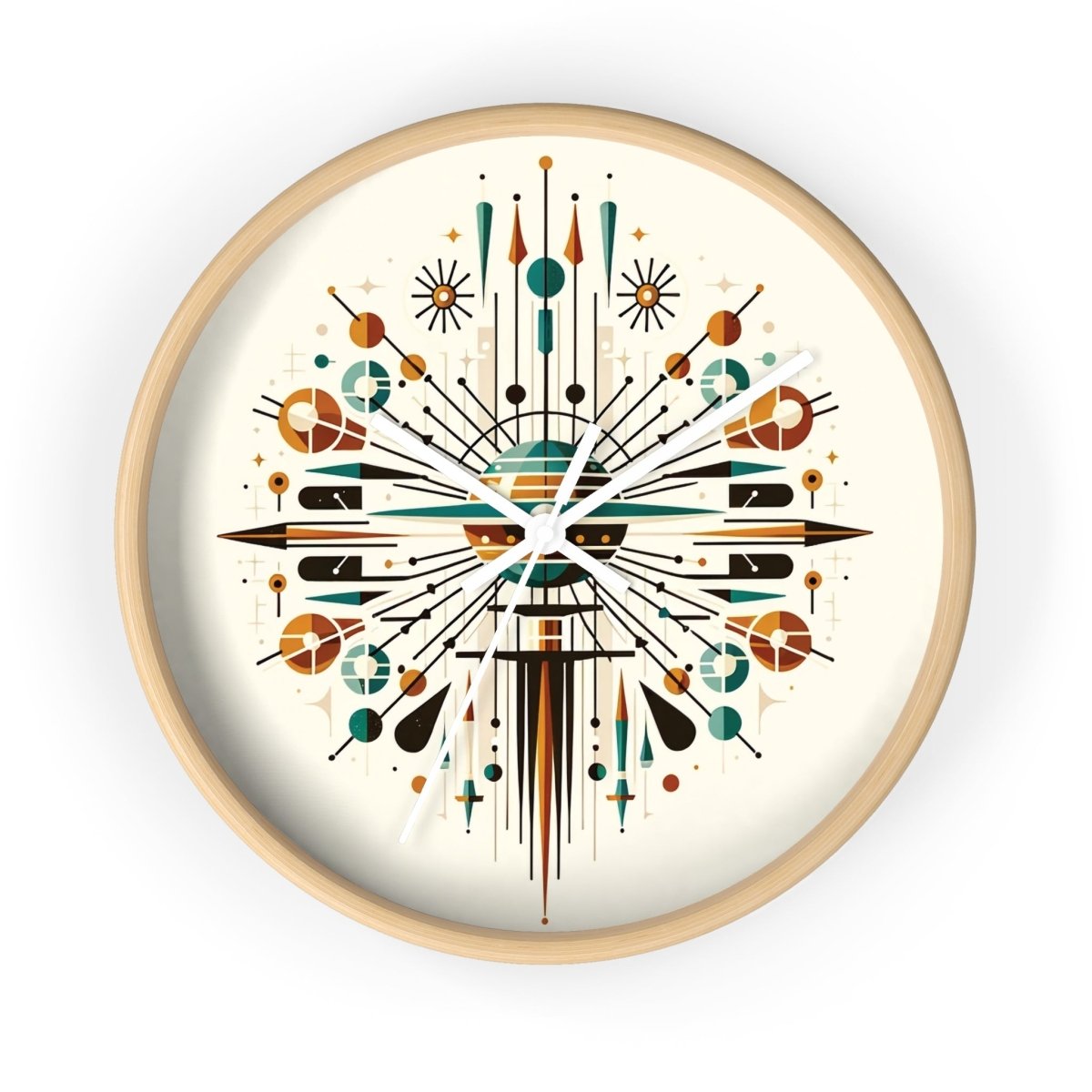 Atomic Cafe - Wall Clock - The Tiki Yard - Wall Clocks