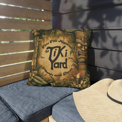 The Tiki Yard - Outdoor Throw Pillow - The Tiki Yard - Outdoor Throw Pillows