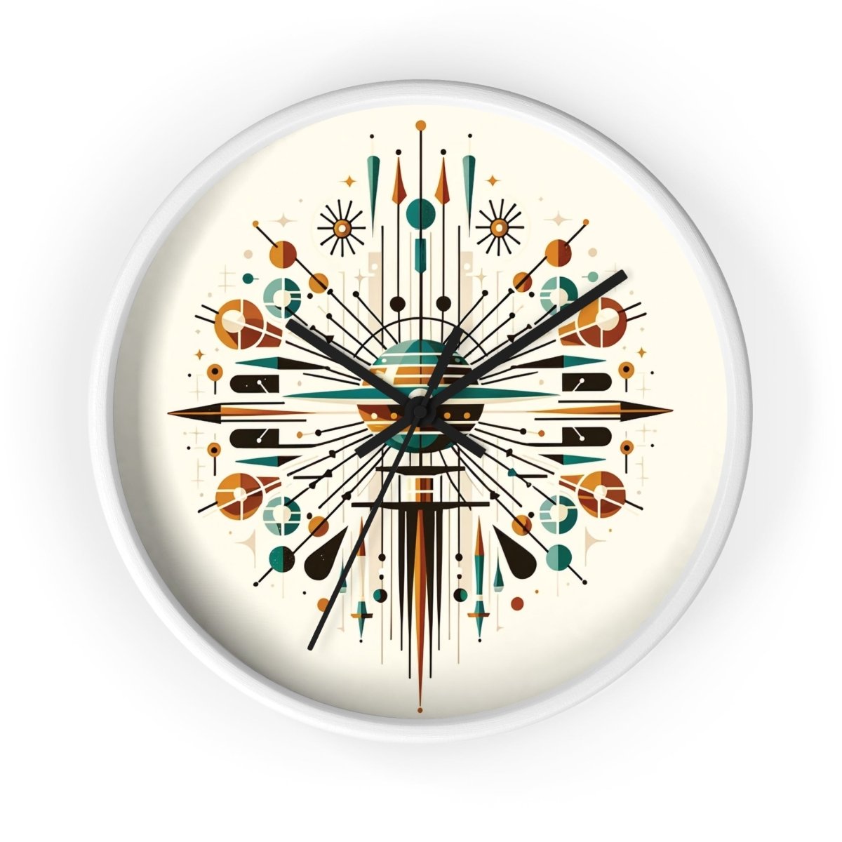 Atomic Cafe - Wall Clock - The Tiki Yard - Wall Clocks