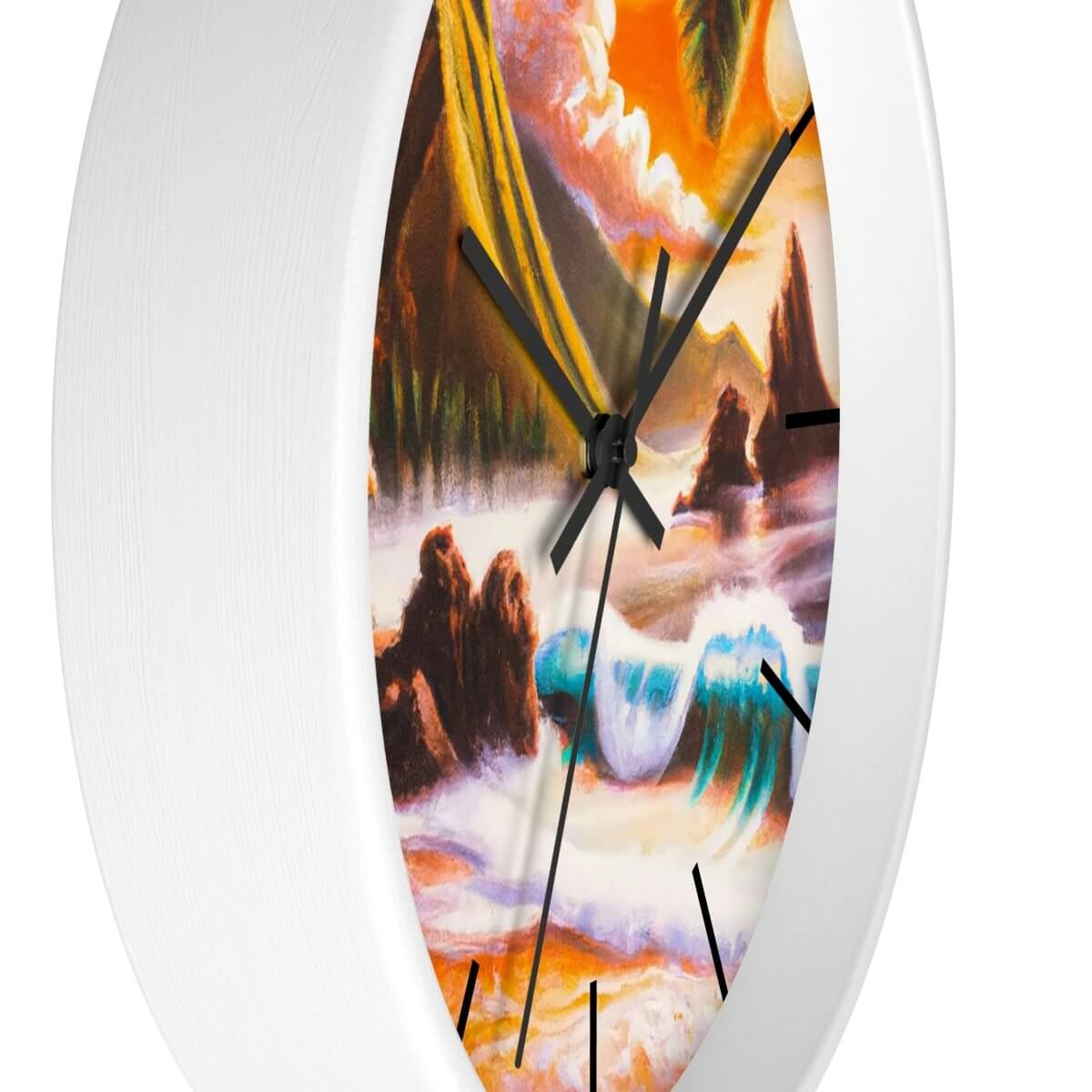 Dream Time - Wall Clock - The Tiki Yard - Wall Clocks