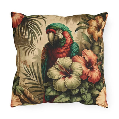 Island Huakaʻi - Outdoor Throw Pillow - The Tiki Yard - Outdoor Throw Pillows